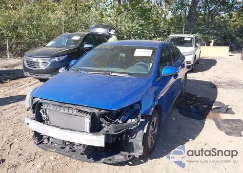 2017 Hyundai Ioniq Hybrid Sel z USA, uszkodzony, nr VIN KMHC75LC1HU018955